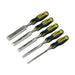 Stanley® Hand Tools FatMax® Bevel Edge Chisel with Thru Tang Set, 5 Piece STANLEY® Hand Tools - Dynamic Drive