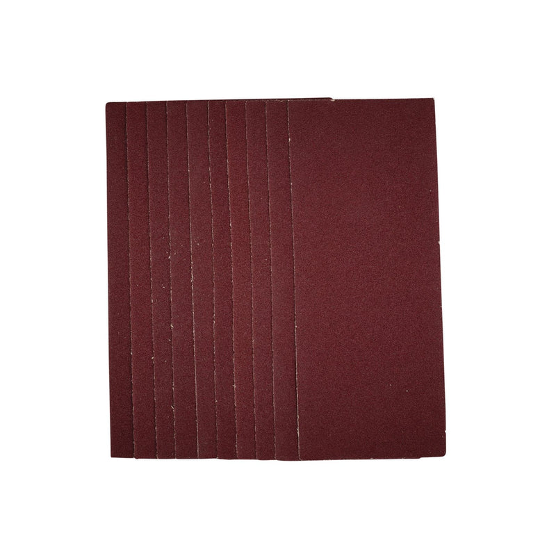 Draper 1/3 Sanding Sheets, 93 x 230mm, 80 Grit (Pack of 10) 55748 Draper - Dynamic Drive