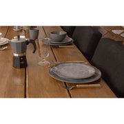 Bo-Camp Tableware Halo Melamine 12 Pieces Grey Bo-Camp - Dynamic Drive