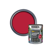 Ronseal Garden Paint Moroccan Red 750ml Ronseal - Dynamic Drive