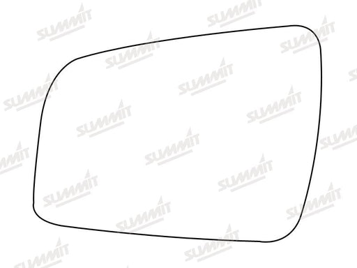 Summit Heated Backing Plate with Standard Glass fits Vauxhall Zafira 10 On LHS Summit - Dynamic Drive
