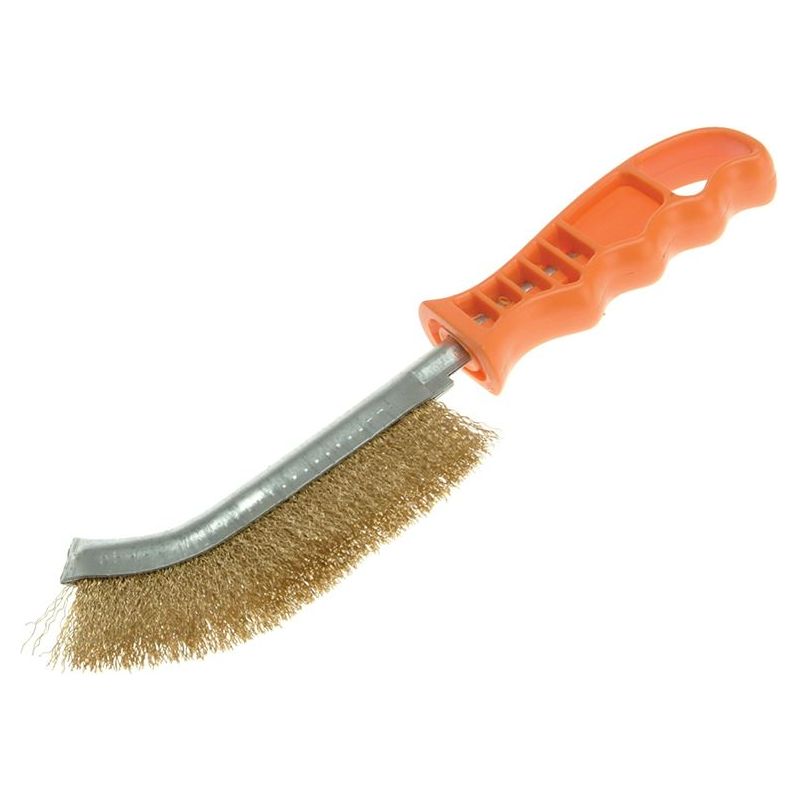 Lessmann Universal Wire Brush 260mm x 28mm 0.3 Brass Wire Lessmann - Dynamic Drive