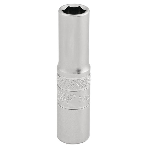 Draper 6 Point Deep Socket, 1/4" Sq. Dr., 7mm 16527 Draper - Dynamic Drive