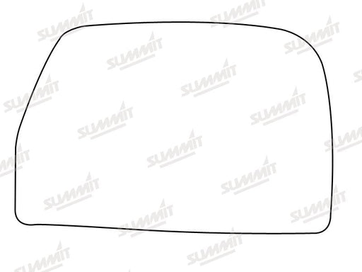 Summit Non-Heated Base Plate With Lower Blind-Spot Mirror Glass fits Iveco Daily RHS Summit - Dynamic Drive