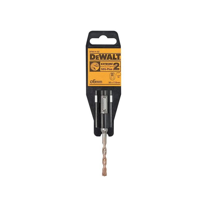 Dewalt Power Tools SDS Plus EXTREME 2® Drill Bit 6 x 110mm DeWALT Power Tools - Dynamic Drive