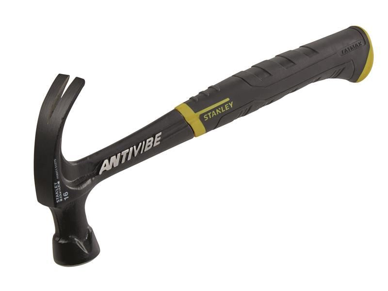 Stanley® Hand Tools FatMax® AntiVibe All Steel Curved Claw Hammer 450g (16oz) STANLEY® Hand Tools - Dynamic Drive