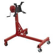 Sealey Folding 360ï Rotating Engine Stand with Geared Handle Drive 450kg Capacit Sealey - Dynamic Drive