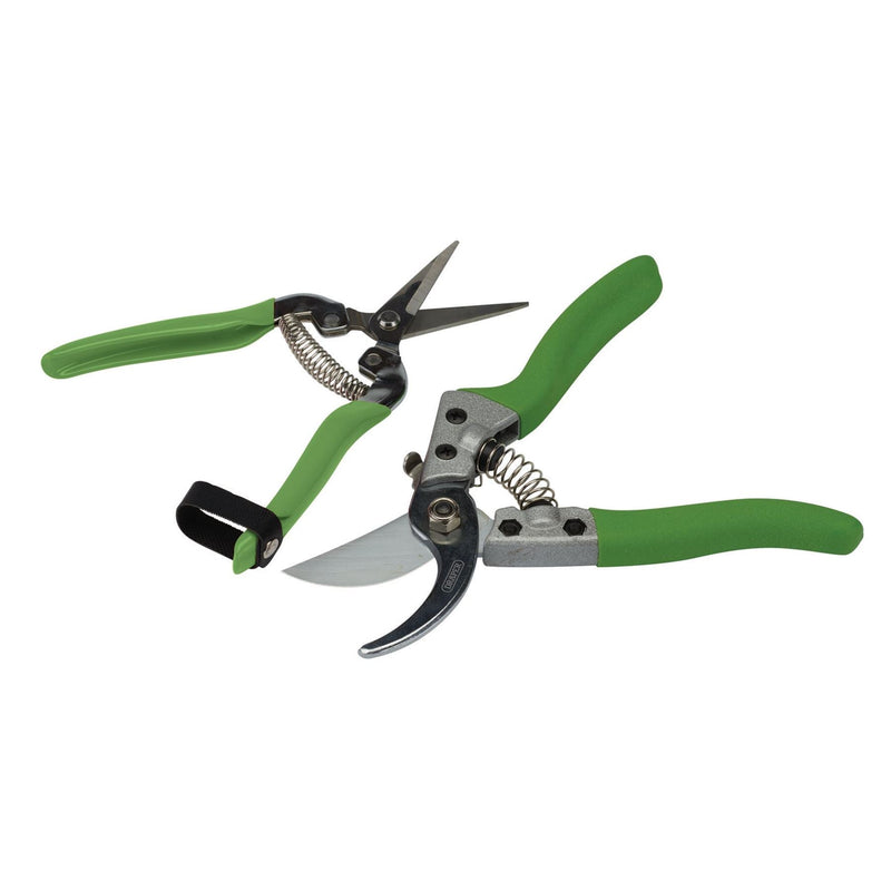 Draper Bypass Pruner and Flower Shear Set (2 Piece) 08987 Draper - Dynamic Drive