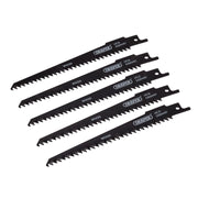 Draper Reciprocating Saw Blades for Wood and Plastic Cutting, 150mm, 6tpi (Pack Draper - Dynamic Drive