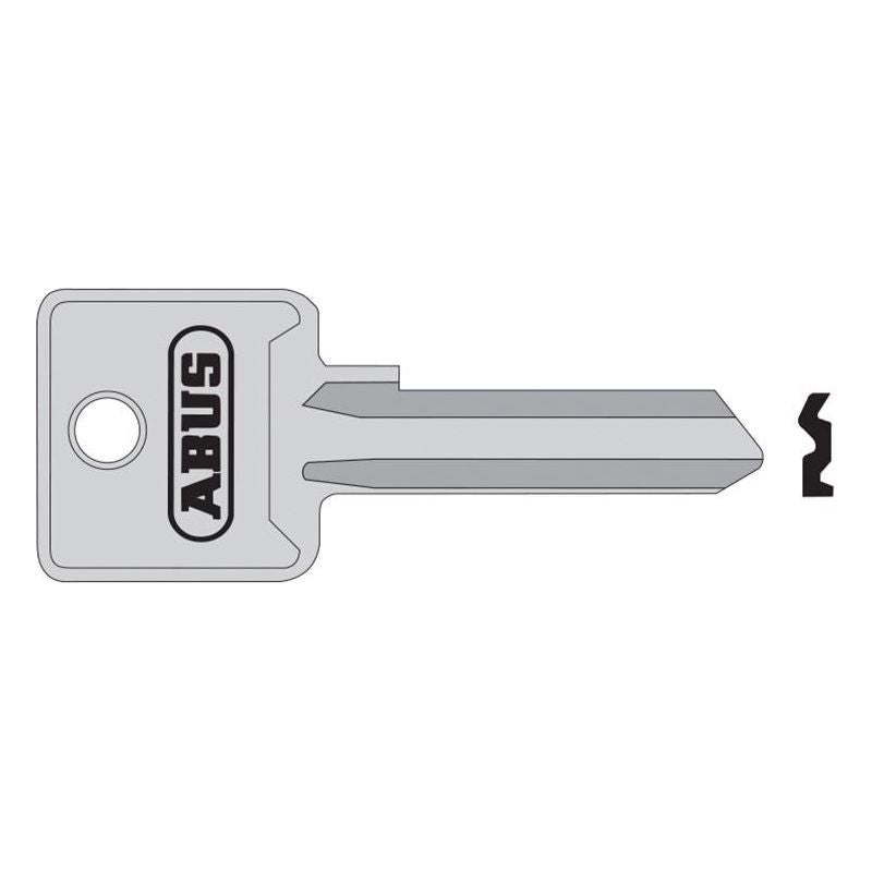 Abus Mechanical 85/50 50mm +60 Right Hand Key Blank ABUS Mechanical - Dynamic Drive