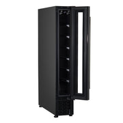Baridi Extra-Slim 7 Bottle Wine Fridge & Cooler 15cm - Black DH76 Baridi - Dynamic Drive