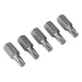 Sealey TRX-Star* T40 Bit Short Pack of 5 TX40S5 Sealey - Dynamic Drive
