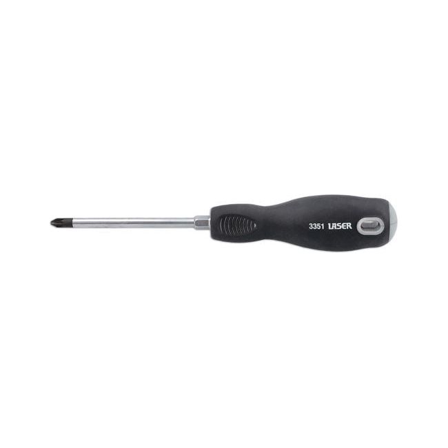 Laser PzDrive Screwdriver Pz2 x 100mm 3351 Laser - Dynamic Drive