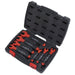 Sealey Insulated Open-End Spanner Set 7pc VDE Approved AK63171 Sealey - Dynamic Drive