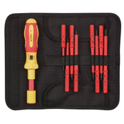 Draper XP1000 VDE Interchangeable Torque Screwdriver Set (9 Piece) 65372 Draper - Dynamic Drive
