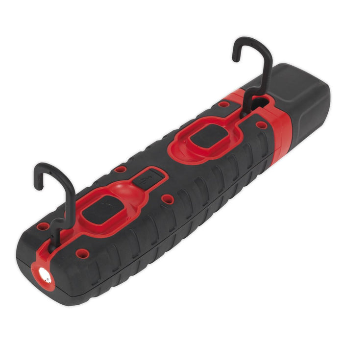Sealey LED360 Cordless 360° 3W LED Rechargeable Inspection Lamp Black Li-ion Sealey  - Dynamic Drive