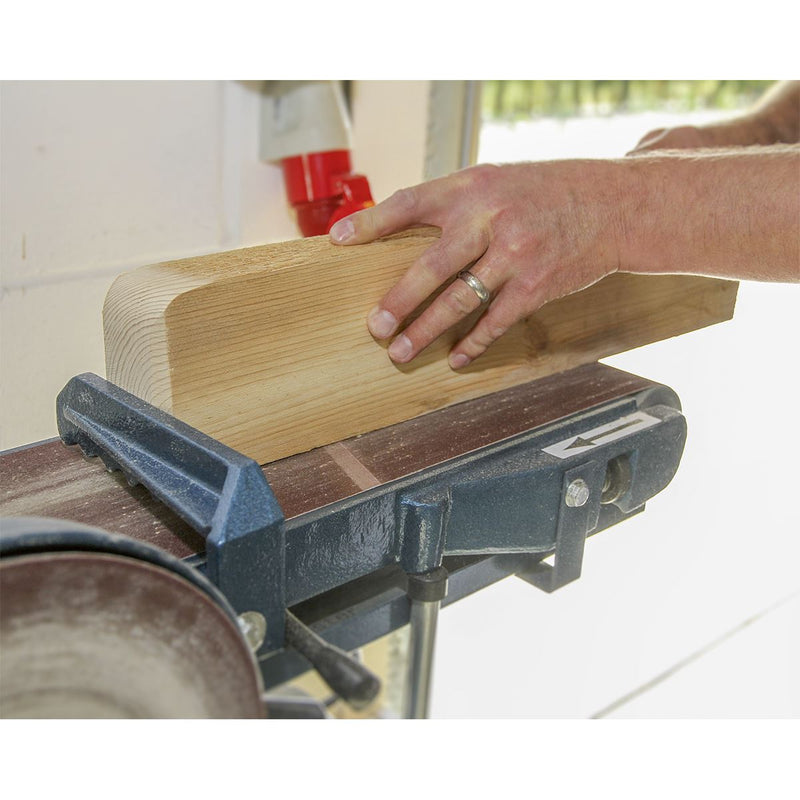 Sealey Belt/Disc Sander Floor Standing 1220 x 150mm/ï230mm SM15 Sealey - Dynamic Drive