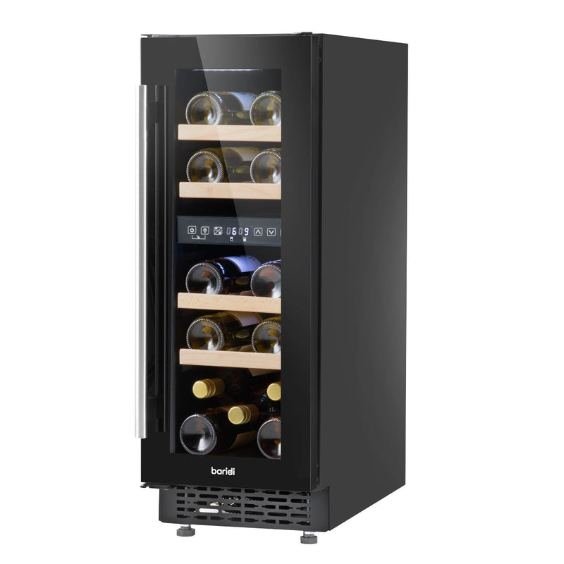 Baridi 17 Bottle Slim Wine Fridge & Cooler 30cm DH204 Baridi - Dynamic Drive