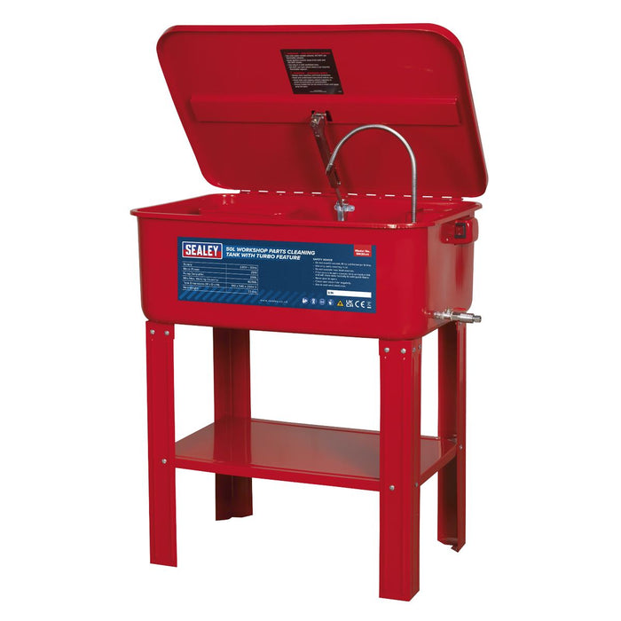 Sealey Parts Cleaning Tank with Turbo Feature SM20 Sealey - Dynamic Drive