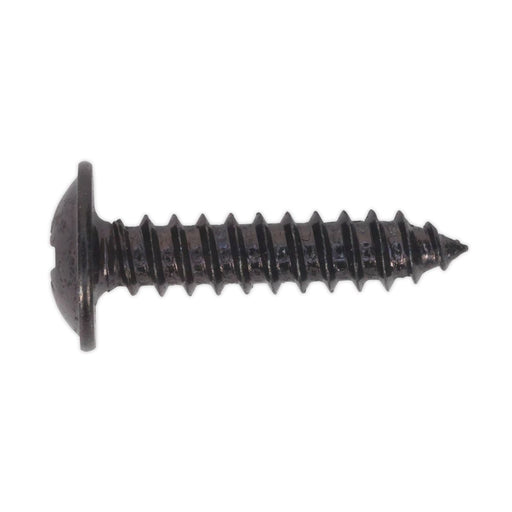Sealey Self Tapping Screw 4.2 x 19mm Flanged Head Black Pozi Pack of 100 BST4219 Sealey - Dynamic Drive