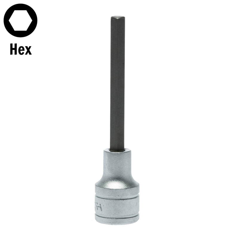 Teng Tools 1/2" Extra Long Hex Bit Socket Metric 6mm Teng Tools - Dynamic Drive
