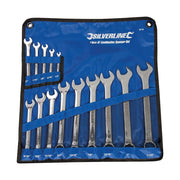 Silverline Combination Spanner Set 14pce 1/4 - 1-1/4" Silverline - Dynamic Drive