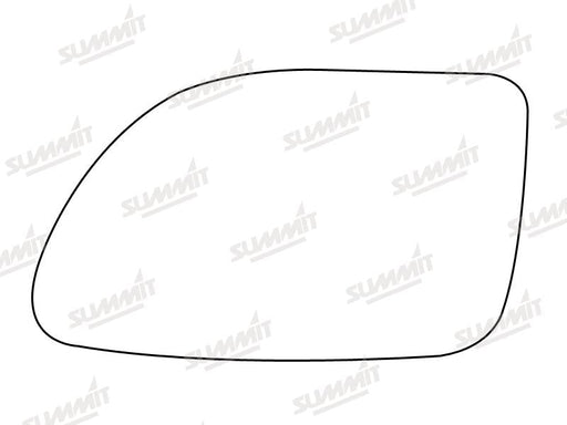 Summit Stick-On Standard Mirror Glass fits Renault 19 LHS Summit - Dynamic Drive