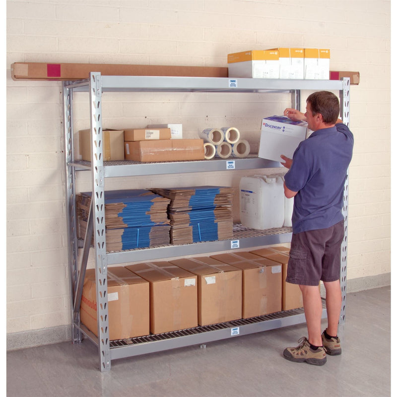 Draper Expert Heavy Duty Steel 4 Shelving Unit, 1959 x 610 x 1830mm 05227 Draper - Dynamic Drive