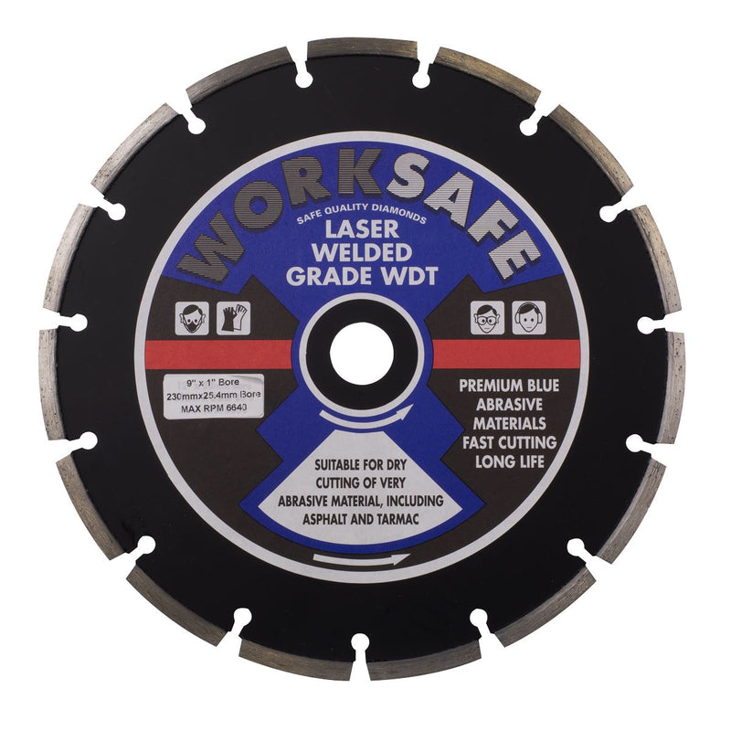 Sealey Asphalt/Tarmac Diamond Blade230 x22mm WDT230 Sealey - Dynamic Drive