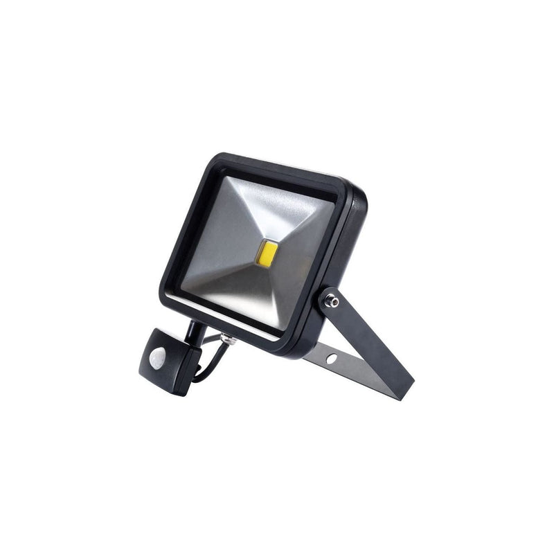 Draper COB LED Slimline Wall Mounted Floodlight with PIR Sensor, 30W, 1,950 Lume Draper - Dynamic Drive