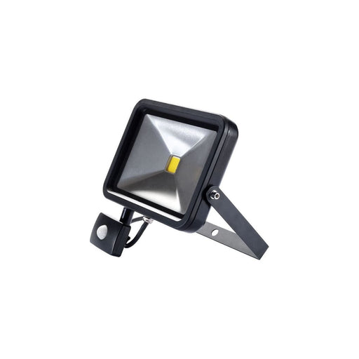 Draper COB LED Slimline Wall Mounted Floodlight with PIR Sensor, 30W, 1,950 Lume Draper - Dynamic Drive