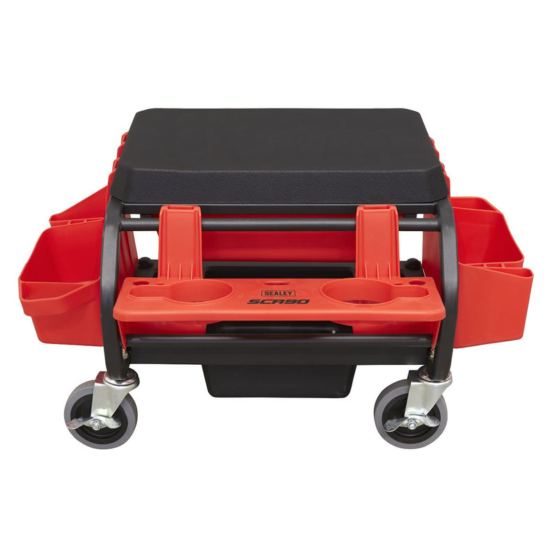 Sealey Mechanic's Detailing Utility Seat Deluxe SCR90 Sealey - Dynamic Drive