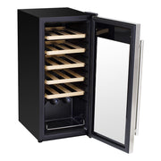 Baridi 18 Bottle Wine Fridge & Cooler - Stainless Steel DH29 Baridi - Dynamic Drive