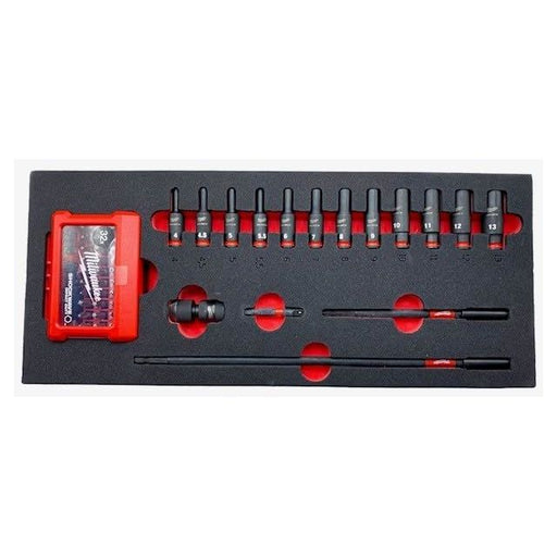 Milwaukee 4932493386 1/4 Dr Deep Impt Sckt 4-13mm Milwaukee - Dynamic Drive