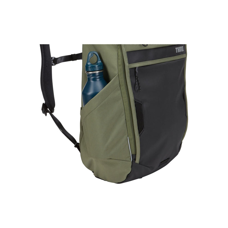 Thule Paramount Commuter Rucksack 18L Olivine Green Cycling Backpack Thule - Dynamic Drive