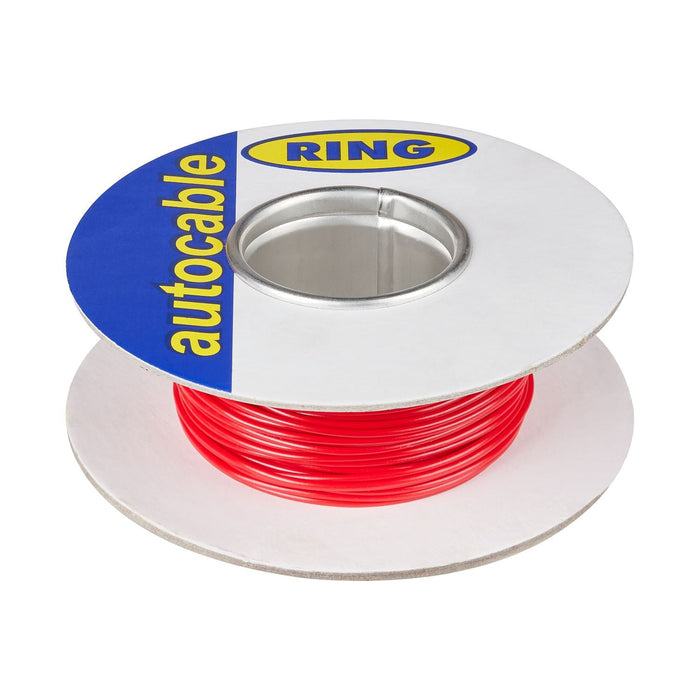 Ring Automotive RC0108R Cables, 14/0.30 mm, 50 m, Red Ring Automotive - Dynamic Drive