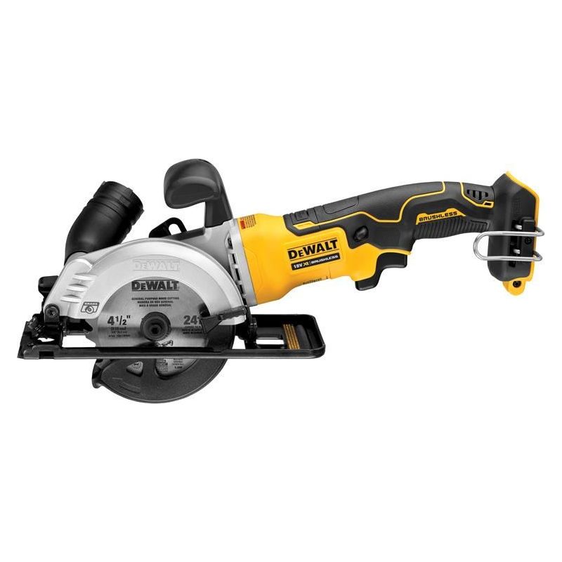 Dewalt Power Tools DCS571N XR Brushless Compact Circular Saw 115mm 18V Bare Unit DeWALT Power Tools - Dynamic Drive