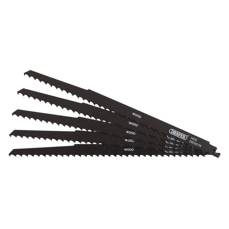 Draper Reciprocating Saw Blades for Pruning & Coarse Wood & Plastic Cutting, 300 Draper - Dynamic Drive