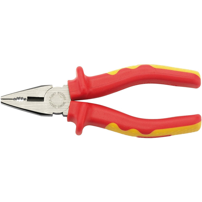 Draper VDE Approved Fully Insulated Combination Pliers, 160mm 69170 Draper - Dynamic Drive