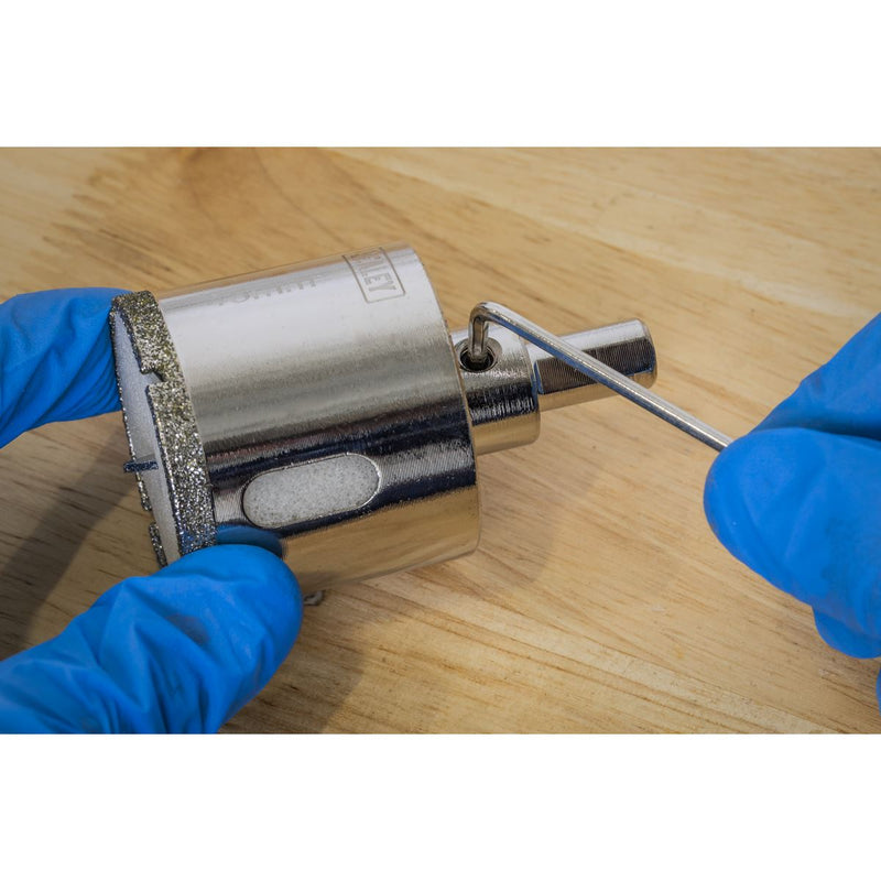 Sealey Electroplated Diamond Hole Saw 45mm DHS45 Sealey - Dynamic Drive
