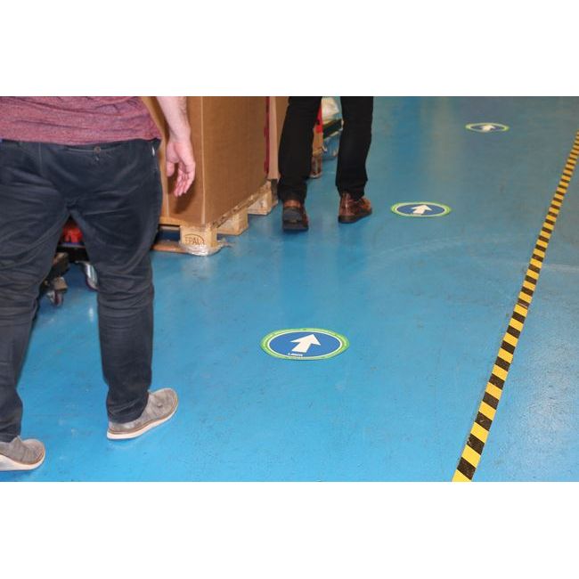 Laser Laser Tools Floor Sticker Arrow Direction 6pc 8064 Laser - Dynamic Drive