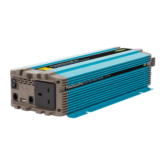 Ring RINVPA6 - 12v DC to 230v AC 600w Pure Sine Wave Inverter (1 X UK Socket) Ring Automotive - Dynamic Drive