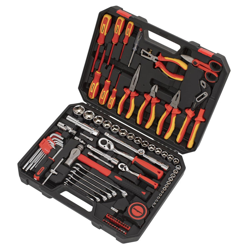 Sealey Electrician's Tool Kit 90pc S01217 Sealey - Dynamic Drive