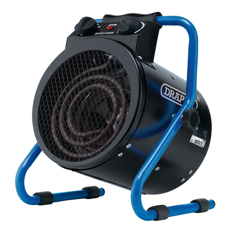 Draper 230V Electric Space Heater, 2kW, 6824 BTU 04742 Draper - Dynamic Drive
