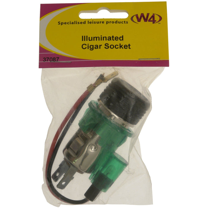 MDS1203 W4 Illuminated Cigar Socket 37087 W4 - Dynamic Drive