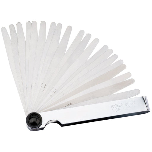 Draper 20 Blade Metric Feeler Gauge Set 51701 Draper - Dynamic Drive