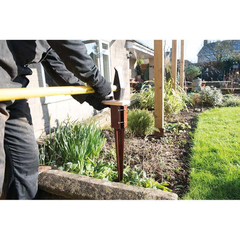 Fixman Drive-In Post Anchor 75 x 75 x 750mm Fixman  - Dynamic Drive