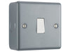 Masterplug Metal Clad 1-Gang 2-Way Light Switch Masterplug - Dynamic Drive