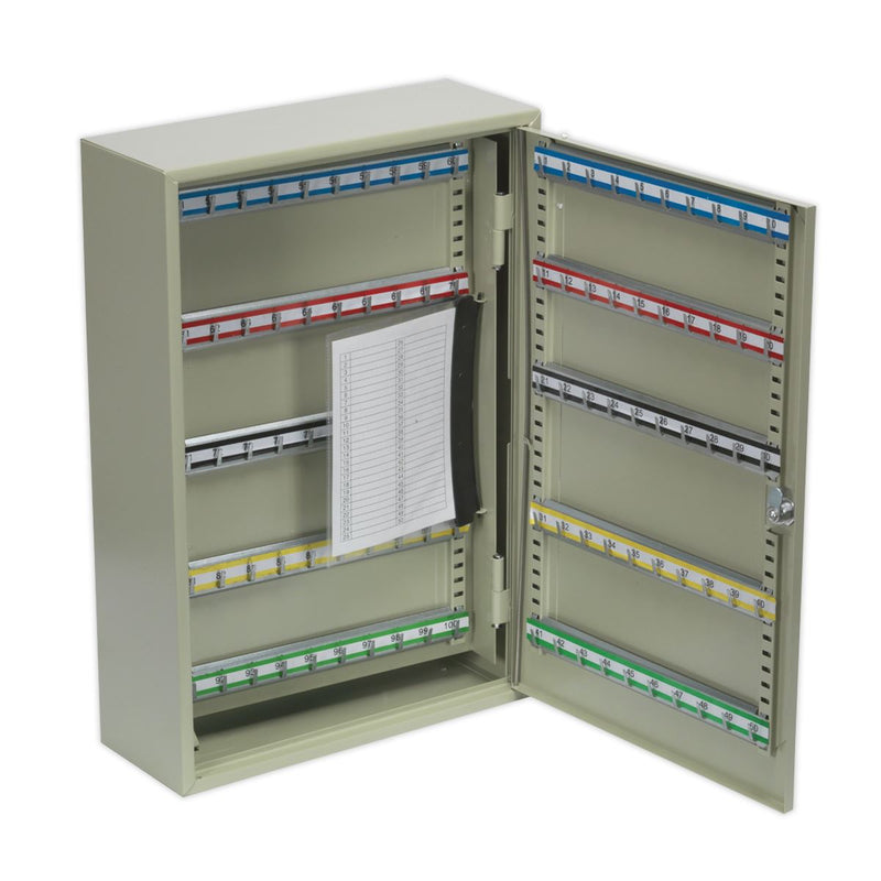 Sealey Key Cabinet 200 Key Capacity SKC200 Sealey - Dynamic Drive