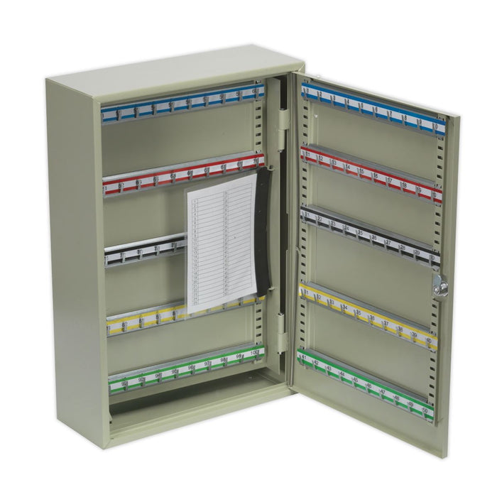Sealey Key Cabinet 200 Key Capacity SKC200 Sealey - Dynamic Drive